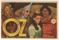 7a721 WIZARD OF OZ 1pg Spanish herald 1945 Judy Garland, Jack Haley, Bert Lahr, Bolger, different!
