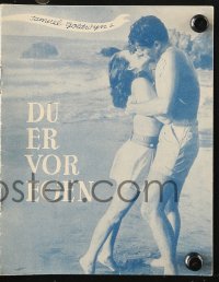 7a334 OUR VERY OWN Danish program 1950 different images of pretty Ann Blyth & Farley Granger!
