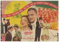 7a442 AFTER THE THIN MAN 4pg Spanish herald 1940 William Powell, Myrna Loy & Asta the dog too!
