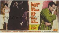 7a487 CAT ON A HOT TIN ROOF 4pg Spanish herald 1959 sexy Elizabeth Taylor & Paul Newman, different!
