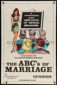 7b024 ABC'S OF MARRIAGE 1sh 1970 a presentation of the Institute of Sexual Behavior!