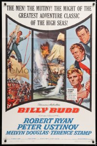 7b153 BILLY BUDD 1sh 1962 Terence Stamp, Robert Ryan, mutiny & high seas adventure!