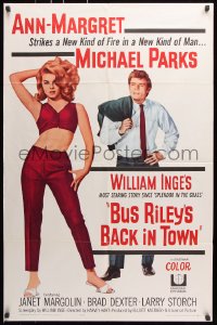 7b193 BUS RILEY'S BACK IN TOWN 1sh 1965 wonderful full-length image of sexy Ann-Margret!