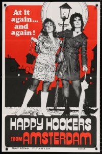 7b279 DIARY OF A HOOKER Canadian 1sh 1973 first Paul Verhoeven, Happy Hookers From Amsterdam!