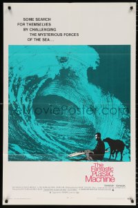 7b343 FANTASTIC PLASTIC MACHINE 1sh 1969 cool wave image, surfing documentary!