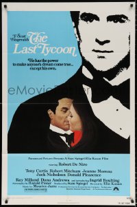 7b579 LAST TYCOON 1sh 1976 Robert De Niro, Jeanne Moreau, directed by Elia Kazan!