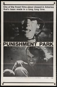 7b770 PUNISHMENT PARK 1sh 1971 Peter Watkins finest film about dissent in America, Vietnam War!