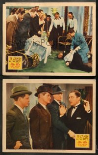 7c856 ISLAND IN THE SKY 2 LCs 1938 Gloria Stuart & Michael Whalen in New York City!