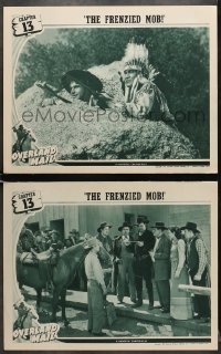 7c914 OVERLAND MAIL 2 chapter 13 LCs 1942 western Lon Chaney Jr Universal chapter play serial!
