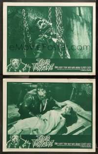 7c980 TOMB OF TORTURE 2 LCs 1966 Antonio Boccaci's Metempsyco, wild horror images!
