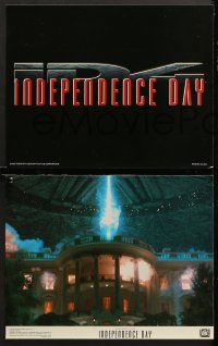 7c017 INDEPENDENCE DAY 9 color 11x14 stills 1996 Will Smith, Bill Pullman, Jeff Goldblum, sci-fi!