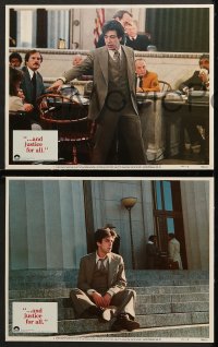 7c036 AND JUSTICE FOR ALL 8 LCs 1979 directed by Norman Jewison, Al Pacino is out of order!