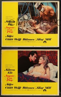 7c588 ANYONE CAN PLAY 3 LCs 1968 great images of sexy Ursula Andress with wacky Mario Adorf!