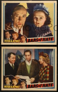 7c424 BARS OF HATE 5 LCs 1935 Regis Toomey, Sheila Terry, Molly O'Day!
