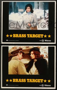 7c062 BRASS TARGET 8 LCs 1978 Sophia Loren, George Kennedy & Max Von Sydow search for Nazi gold!