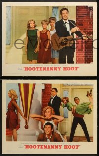 7c635 HOOTENANNY HOOT 3 LCs 1963 awesome images of Sheb Wooley and a ton of top country music stars!