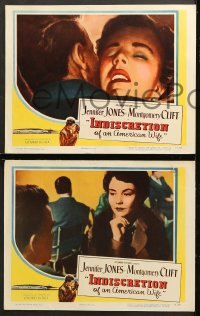 7c166 INDISCRETION OF AN AMERICAN WIFE 8 LCs 1954 De Sica, Jennifer Jones, Montgomery Clift!