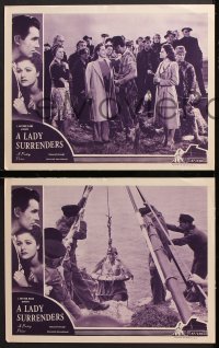 7c661 LOVE STORY 3 LCs 1947 Leslie Arliss directed, Margaret Lockwood, Stewart Granger!