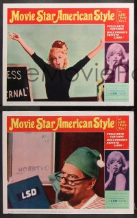 7c201 MOVIE STAR AMERICAN STYLE OR; LSD I HATE YOU 8 LCs 1966 Robert Strauss, faux Marilyn Monroe!