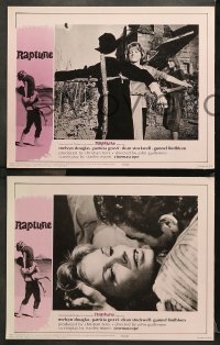 7c547 RAPTURE 4 LCs 1965 Stockwell, Gozzi & Melvyn Douglas in bizarre French film!