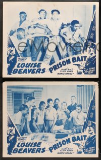 7c548 REFORM SCHOOL 4 LCs R1940s Toddy Pictures, Harlem's Tuff Kids in Prison Bait!