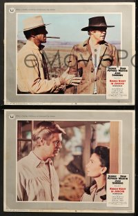 7c252 ROUGH NIGHT IN JERICHO 8 LCs 1967 Dean Martin & George Peppard, Jean Simmons!