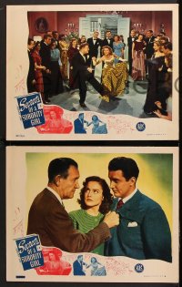 7c700 SECRETS OF A SORORITY GIRL 3 LCs 1946 directed by Lew Landers, Mary Ware, Rick Vallin!