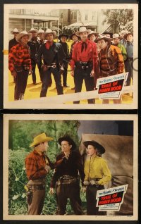 7c720 TRAIL OF ROBIN HOOD 3 LCs 1951 Roy Rogers King of the Cowboys & pretty Penny Edwards!