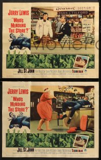 7c316 WHO'S MINDING THE STORE 8 LCs 1963 Jerry Lewis is the unhandiest handyman, Jill St. John!