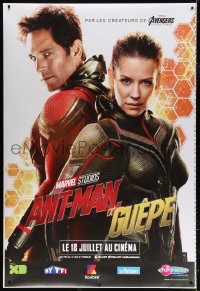 7d319 ANT-MAN & THE WASP group of 3 printer's test teaser DS French 1ps 2018 Marvel, Rudd, Lilly!