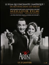 7d329 ARTIST teaser French 1p 2011 Michel Hazanavicius, Golden Globes!