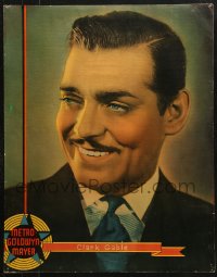 7d004 CLARK GABLE personality poster 1936 head & shoulders portrait of the MGM leading man!