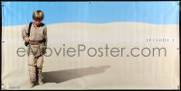 7d114 PHANTOM MENACE vinyl banner 1999 George Lucas, Star Wars Episode I, Anakin w/Vader shadow!