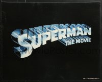 7d066 SUPERMAN 4 color 16x20 stills 1978 DC superhero Christopher Reeve, Brando, York!
