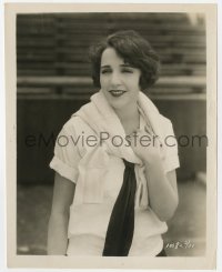 7f229 CAMPUS FLIRT 8.25x10.25 still 1926 great close up of Bebe Daniels with sweater around neck!