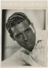 7f236 CARY GRANT 8x11 key book still 1930s head & shoulders portrait at start of his career, rare!
