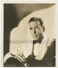7f238 CASABLANCA 8x9.5 still 1942 best portrait of Humphrey Bogart in tuxedo as Rick Blaine!