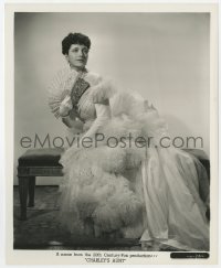 7f247 CHARLEY'S AUNT 8.25x10 still 1941 wonderful portrait of Kay Francis in elaborate dress & fan!