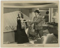 7f268 COPACABANA 8x10.25 still 1947 confused Groucho Marx handing vase to angry Carmen Miranda!