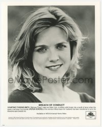 7f273 COURTNEY THORNE-SMITH video 8x10 still 1994 head & shoulders portrait from Breach of Conduct!