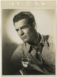 7f276 CROSSFIRE 8x11 key book still 1947 close up of intense Robert Ryan playing his first heavy!
