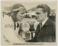 7f279 CROWD ROARS 8x10.25 still 1932 close up of James Cagney & Eric Linden, Howard Hawks!