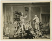 7f290 DAY AT THE RACES 8x10.25 still 1937 painters Chico & Harpo work around Groucho & Esther Muir!