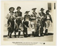 7f324 DOWN ARGENTINE WAY 8.25x10 still 1940 Don Ameche, Betty Grable & others arm-in-arm!