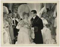 7f363 FLORODORA GIRL 8x10.25 still 1930 c/u of Marion Davies & Lawrence Gray w/ Florodora Sextette!