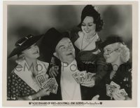 7f413 GOLD DIGGERS OF 1937 8x10.25 still 1936 Victor Moore surrounded by ladies holding cash!
