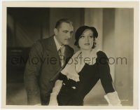 7f430 GRAND HOTEL 8x10.25 still 1932 c/u of Joan Crawford turned away from John Barrymore!