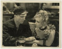 7f464 HER MAN 8x10.25 still 1930 close up of pretty Helen Twelvetrees & Phillips Holmes in tavern!