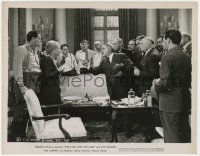7f580 LADY & THE MOB 8x10.25 still 1939 crowd of men watch Henry Armetta argue with Fay Bainter!