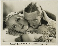 7f594 LET'S FALL IN LOVE 8x10 still 1934 romantic c/u of Edmund Lowe & sexy Ann Sothern!